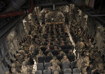 U.S Army soldiers deploy to Afghanistan
