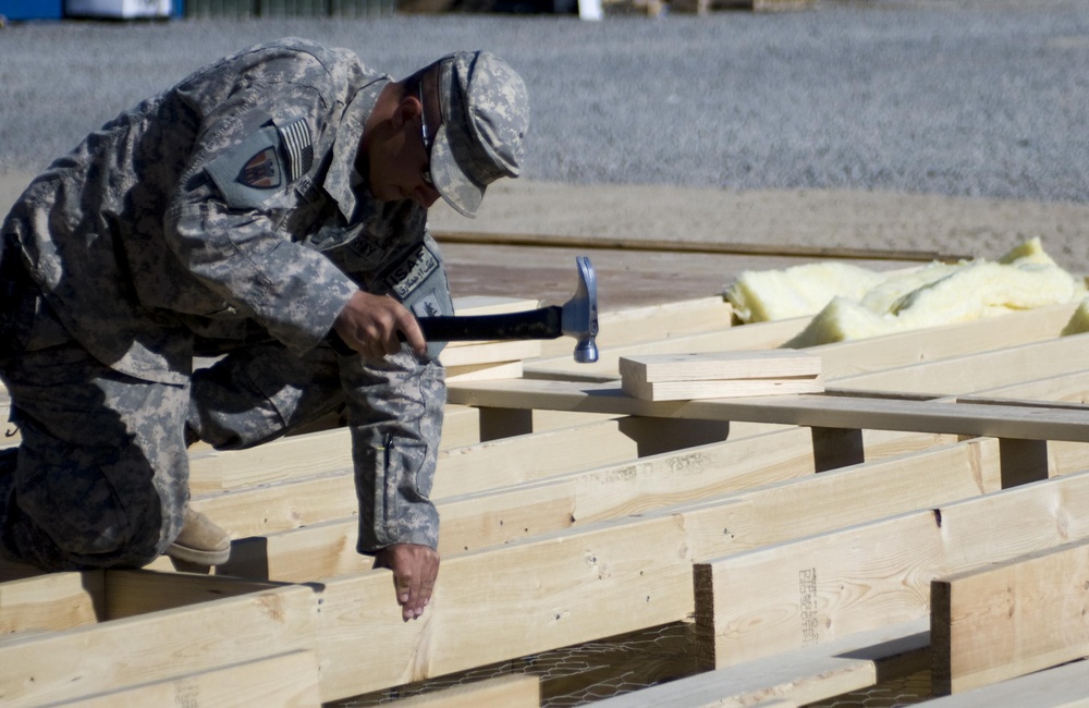 Construction underway on new medical clinic on FOB Andar