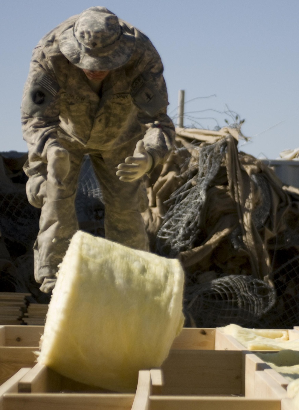 Construction underway on new medical clinic on FOB Andar