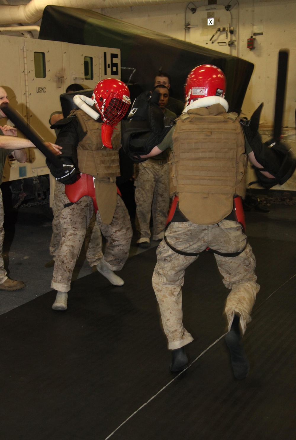 Marines Improve Themselves While on Ship