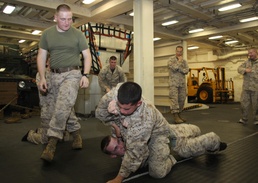 Marines Improve Themselves While on Ship