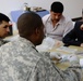 Iraqi Police Review Evidence During Training Exercise