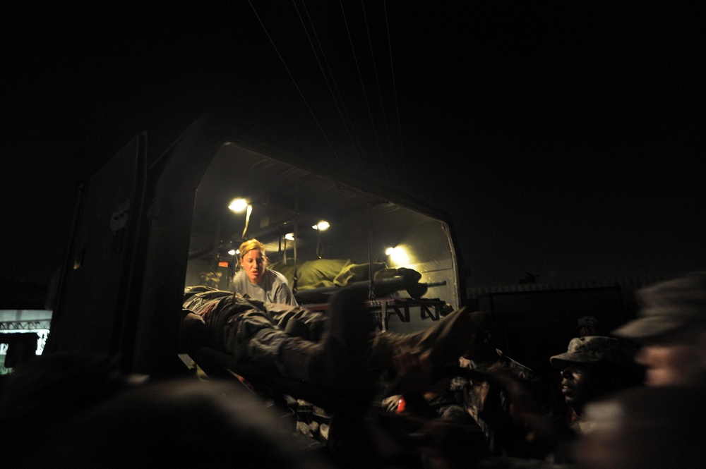 Mass Casualty exercise tests Camp Liberty first responders