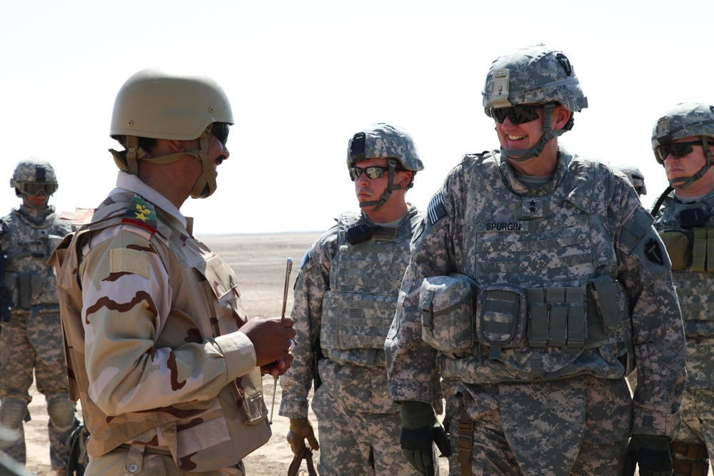 10th IA Division Training Event at Bardia Training Range