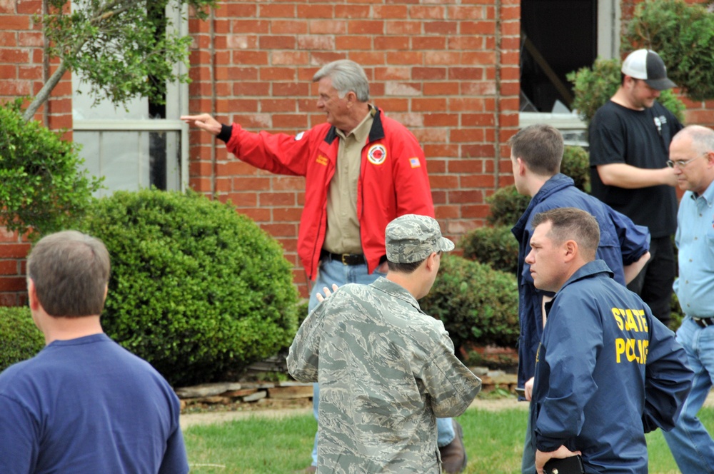 Arkansas National Guard Tornado Response