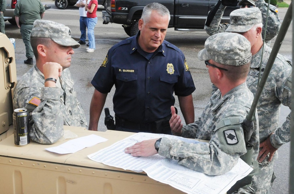 Arkansas National Guard Tornado Response