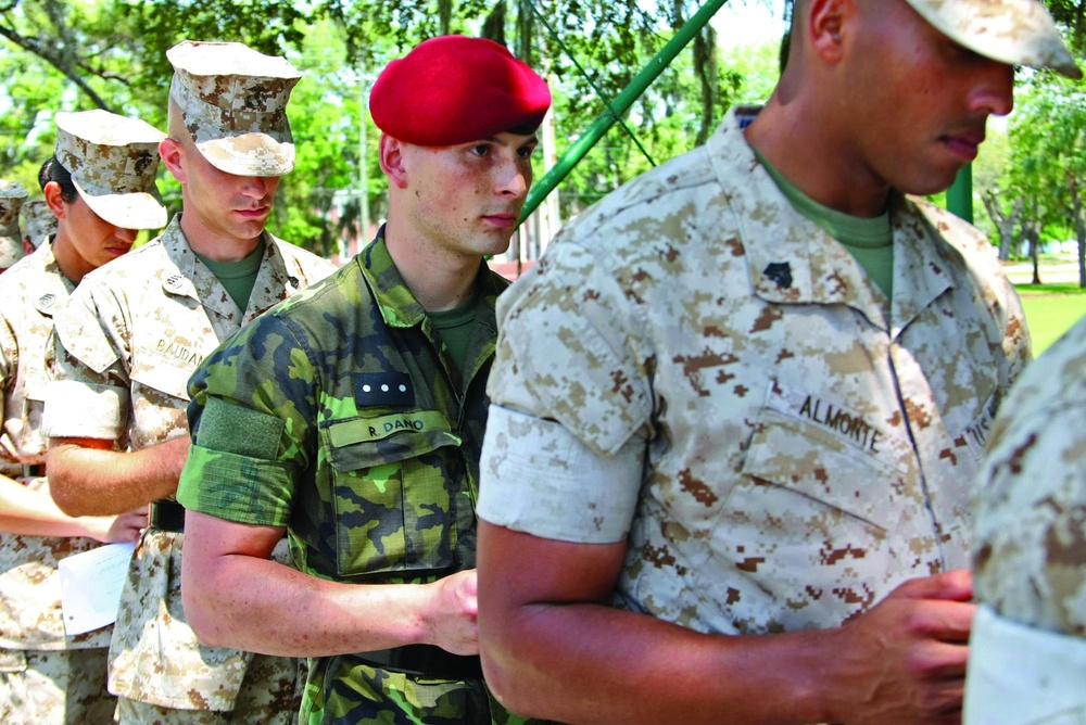 DI School trains soldier from Czech Republic
