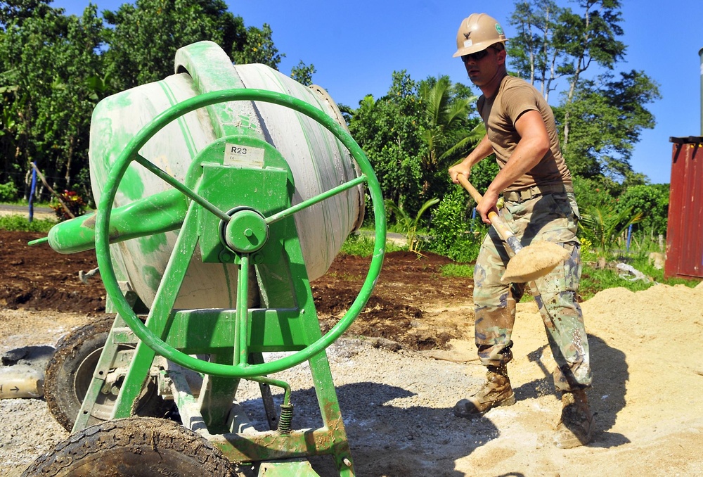 U.S. Navy Seabees Building New Schools In Espirtu Santo