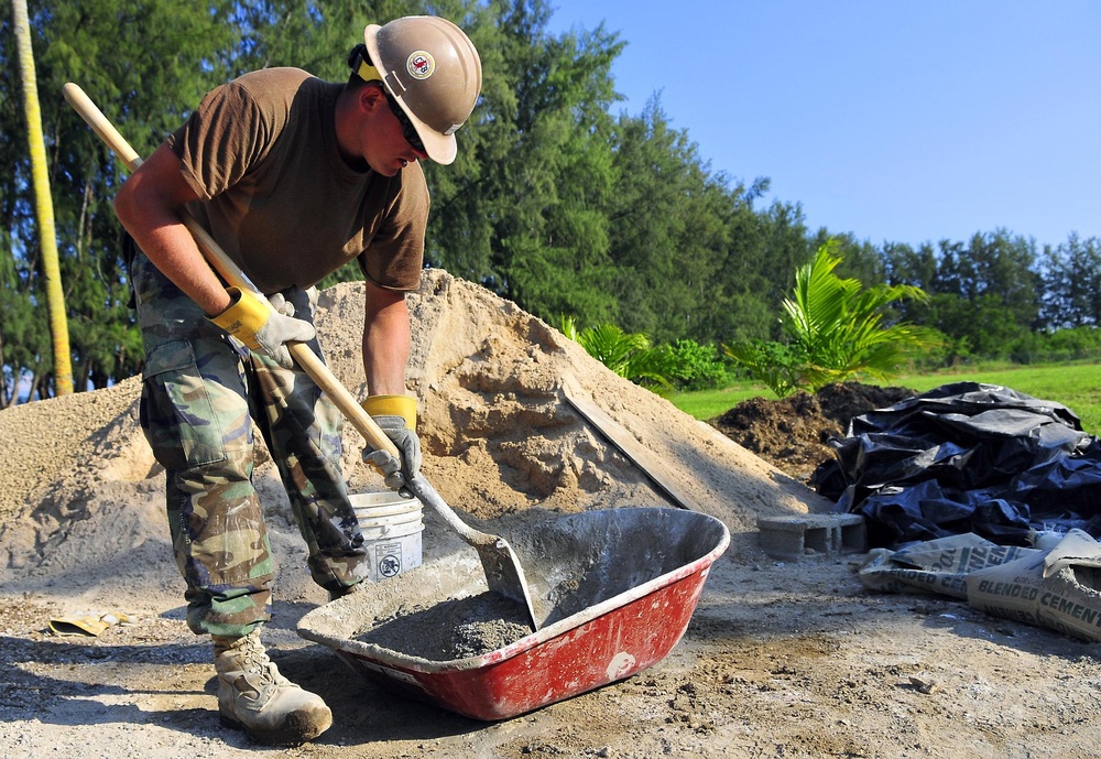 U.S. Navy Seabees Building New Schools In Espirtu Santo