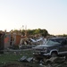 Tornado damage resembles war zone