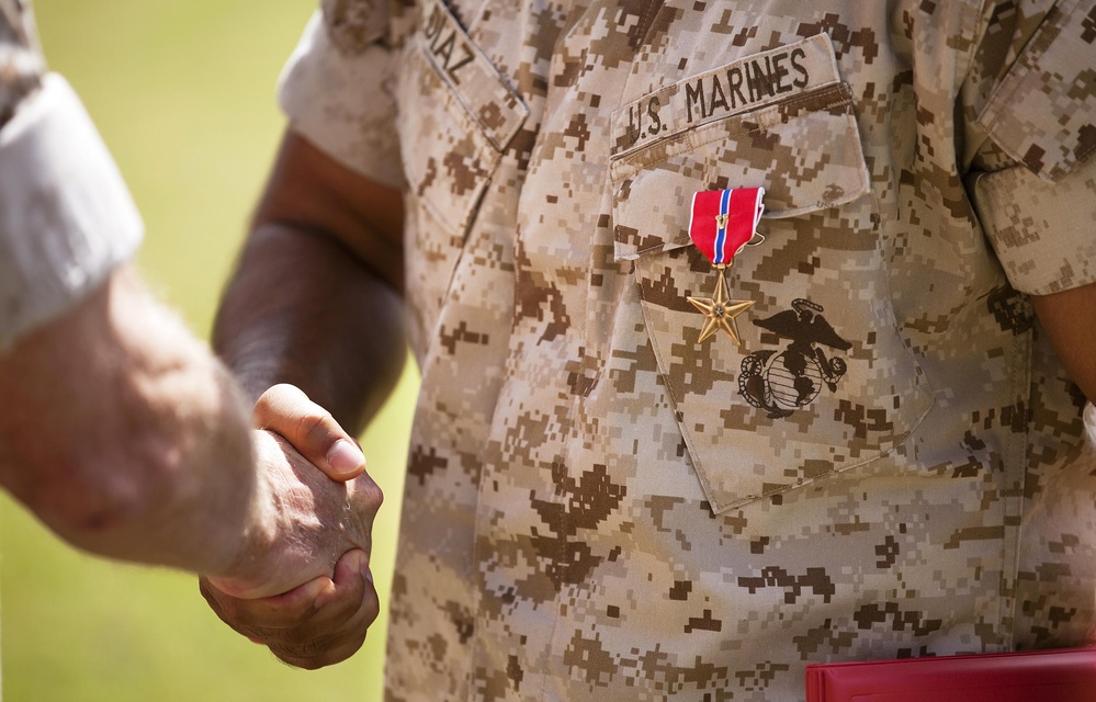 3/3 Marine awarded Bronze Star Medal with Combat V for heroism in Afghanistan