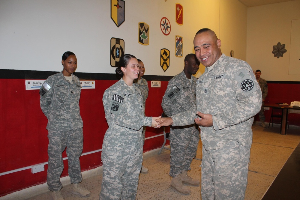 Super Bullet soldier wins 749th CSSB Soldier of the Quarter