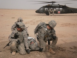 Unit conducts medevac training