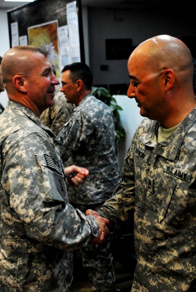 USD-C welcomes wounded warriors back to Iraq with Operation Proper Exit