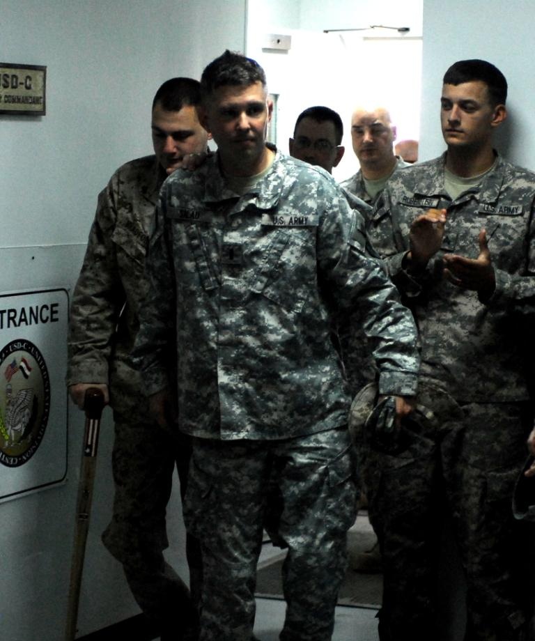 USD-C welcomes wounded warriors back to Iraq with Operation Proper Exit