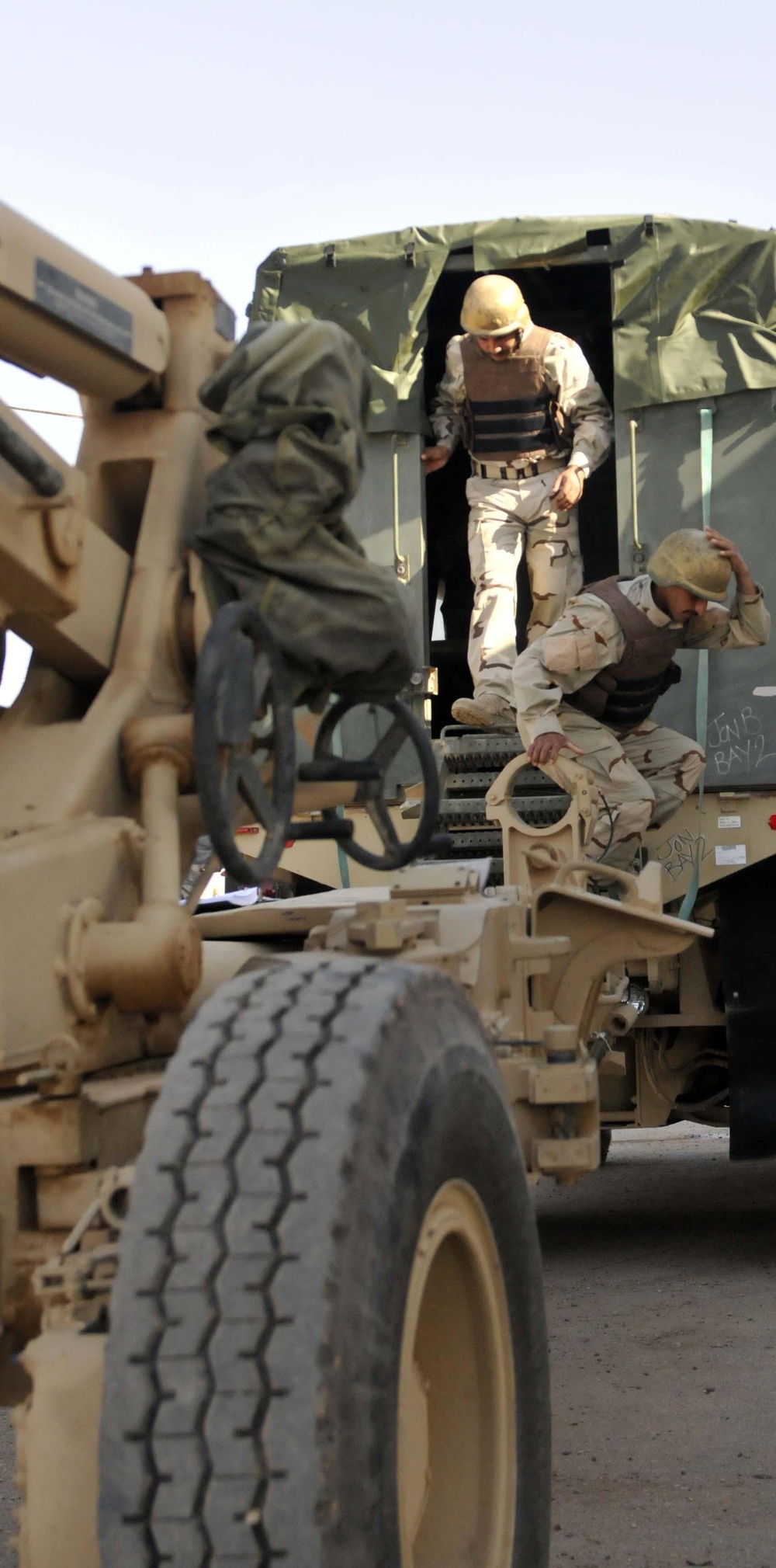 'On Time' Battalion supplies Iraqi army with advanced field artillery capability
