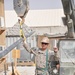JSC-A Members Construct New Flagpole at Kandahar Airfield