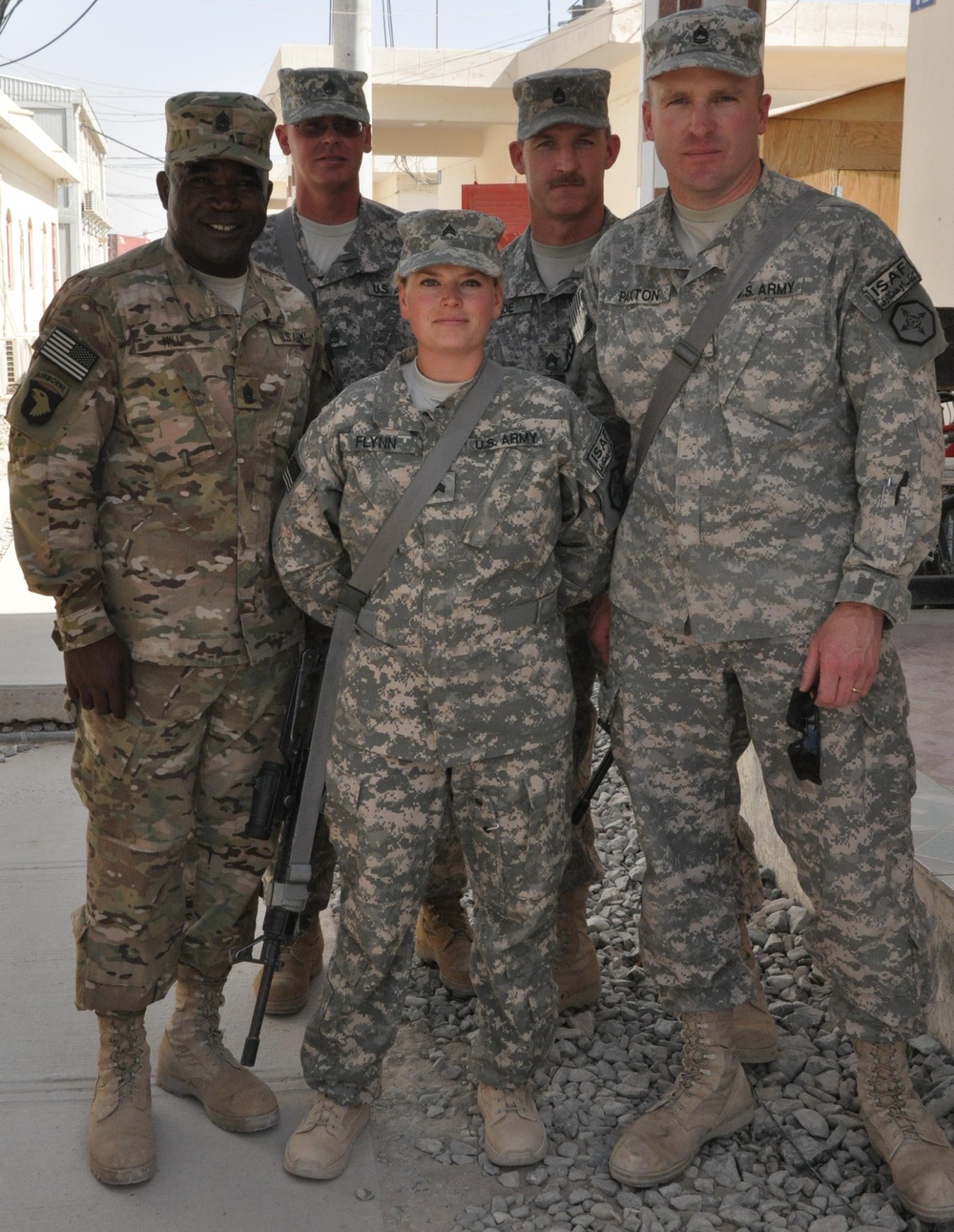 ISAF Senior Enlisted Advisor Visits Kandahar Airfield