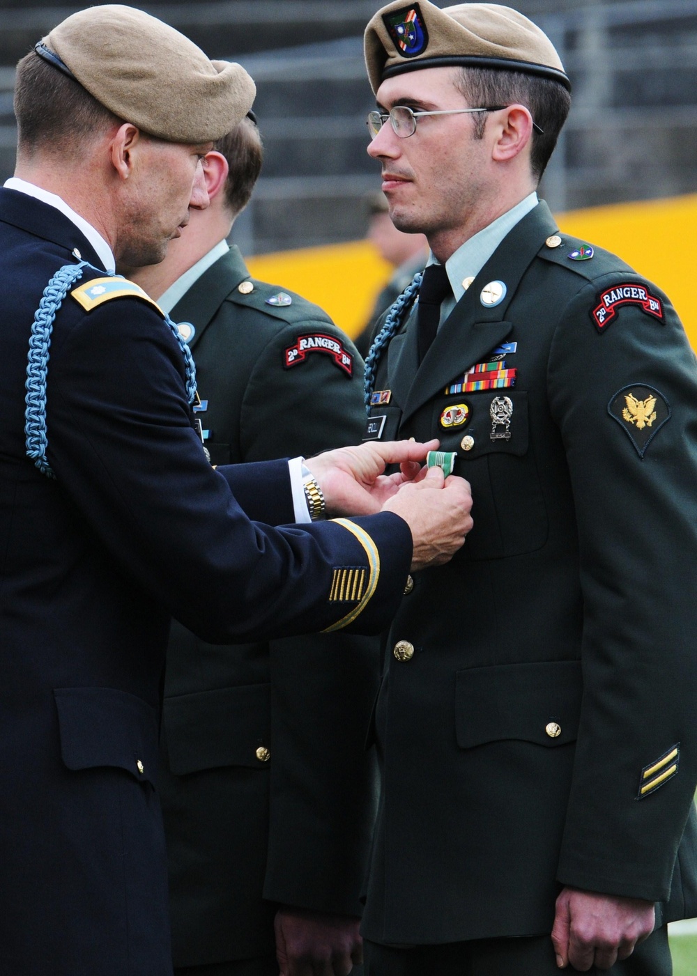 2-75 commander publicly recognizes rangers for valorous combat actions
