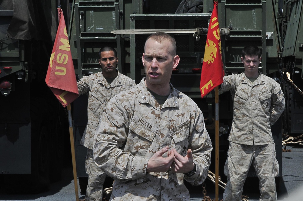 USS Whidbey Island action