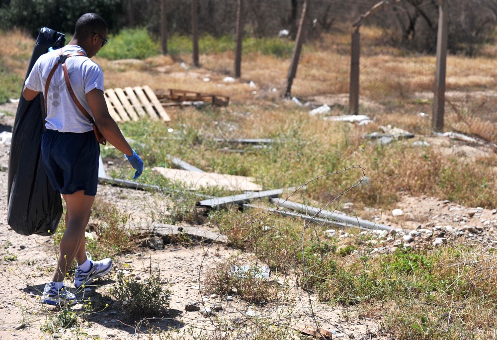 Deployed airmen run operation to make Iraq a greener country