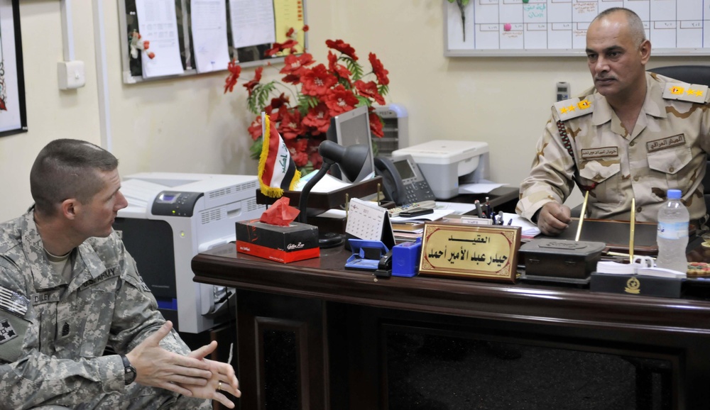 American, Iraqi senior enlisted leaders meet to assess IA NCO Corps