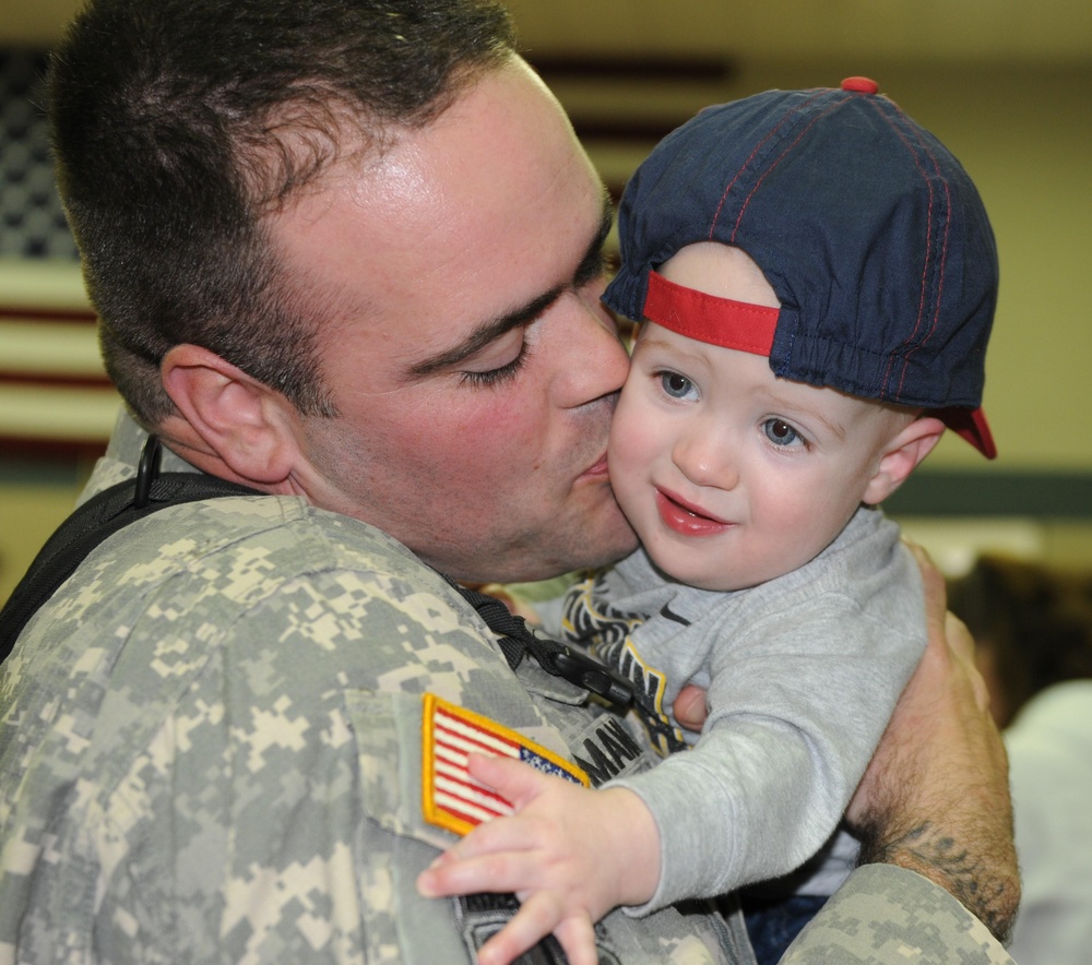 The 103rd ESC returns from overseas tour in Iraq