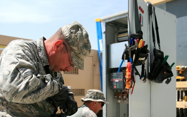 Airmen Pitch In To Build Up Presence