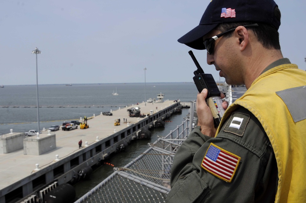 Wasp returns from sea trials