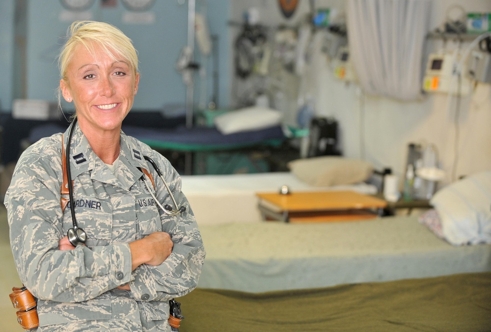 Airman continues saving lives after trading tennis shoes for combat boots