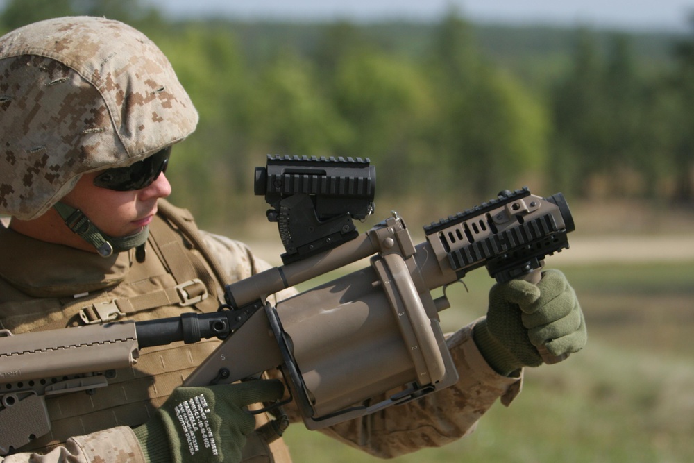 Marines storm Fort Bragg in preparation for Mojave Viper