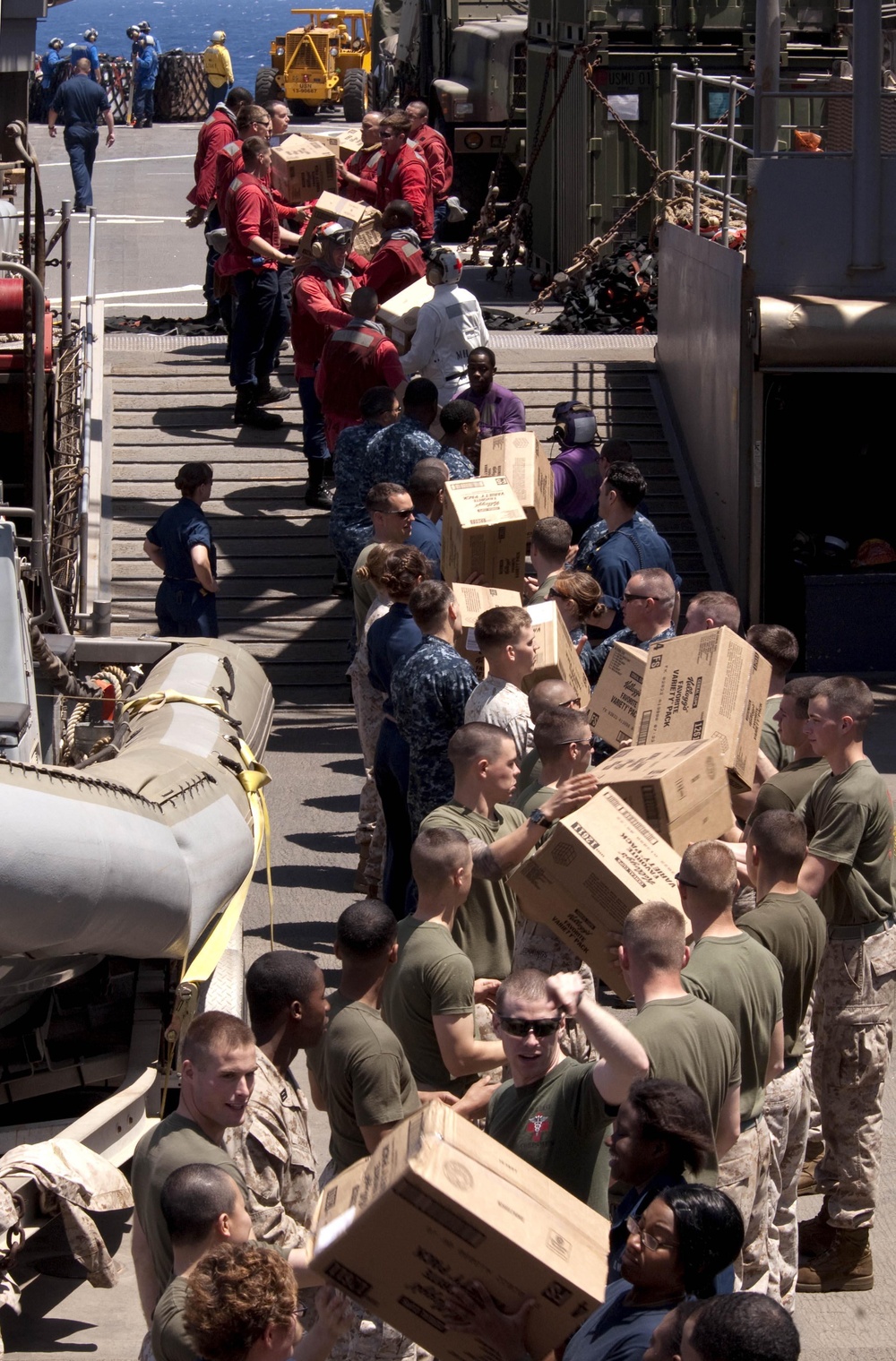 USS Whidbey Island Action