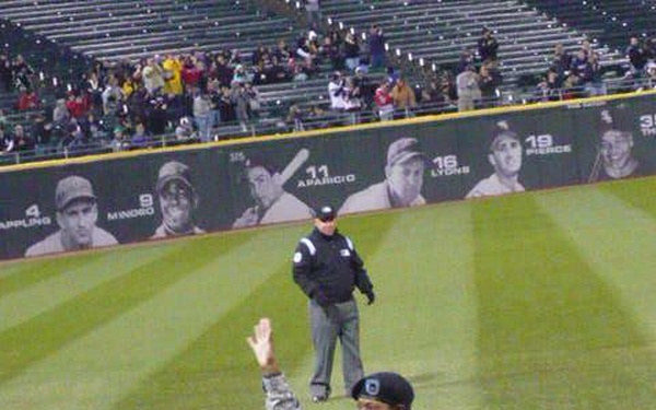 DNP - Master Sgt. Marcia Triggs-Chicago White Sox Hero of the Game