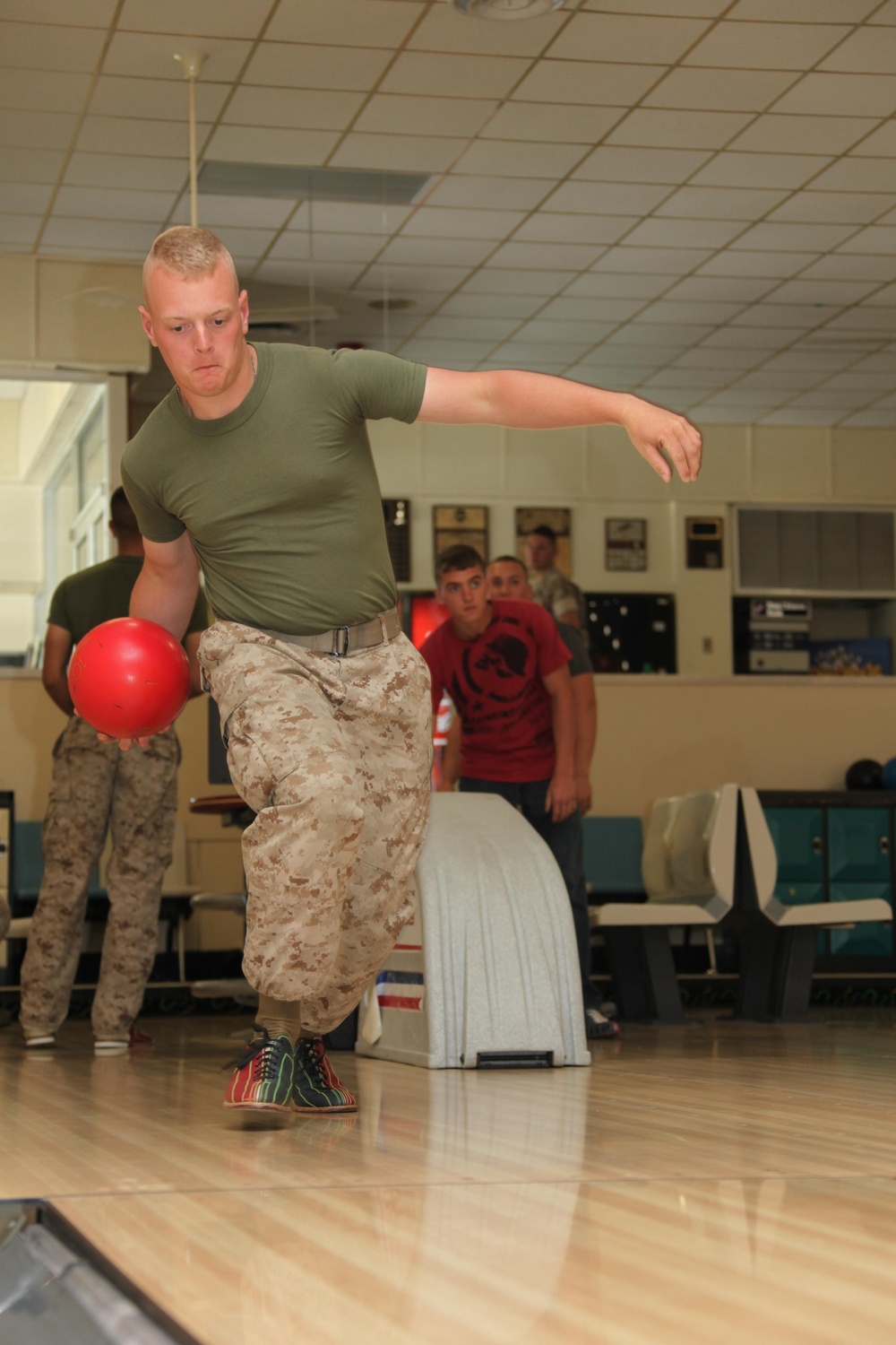 Navy-Marine Corps Relief Society fund drive finishes with bowling