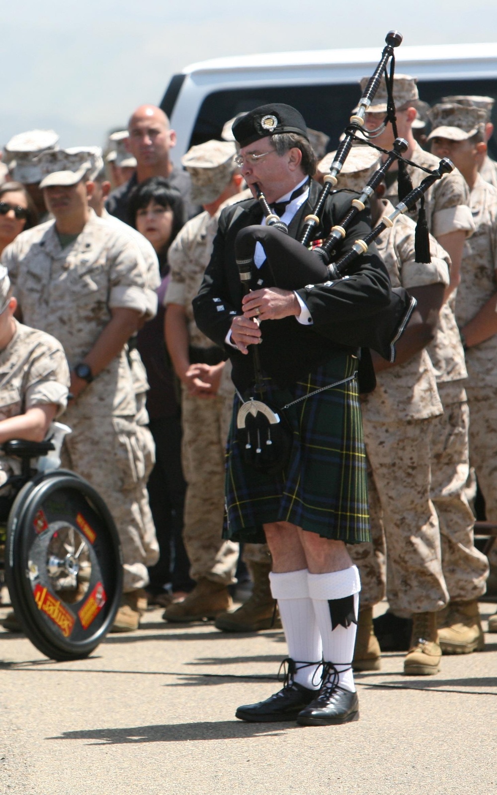 Darkhorse Marines honor fallen warriors