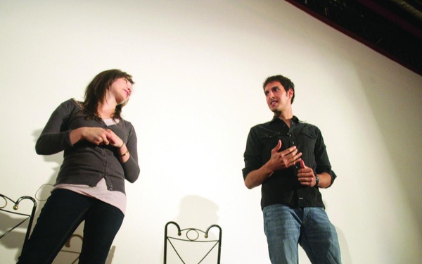 Reading the signals: Actors perform sexual assault prevention period of military education