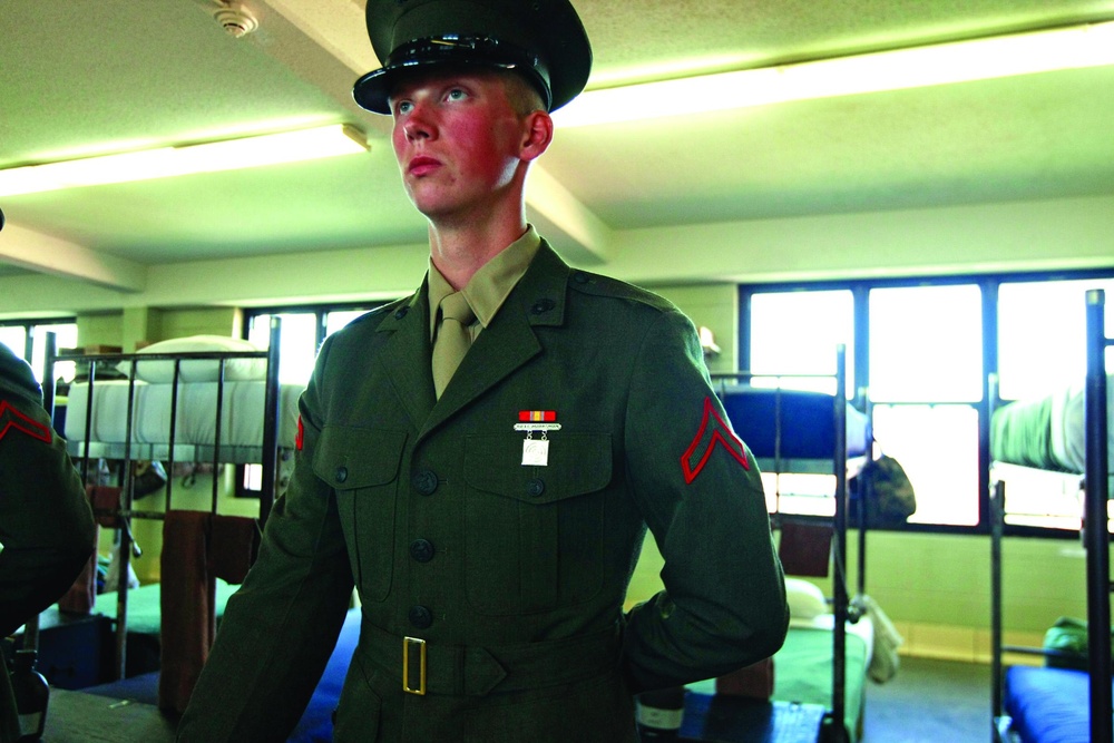 New Marine drops 130 pounds to join Corps' ranks