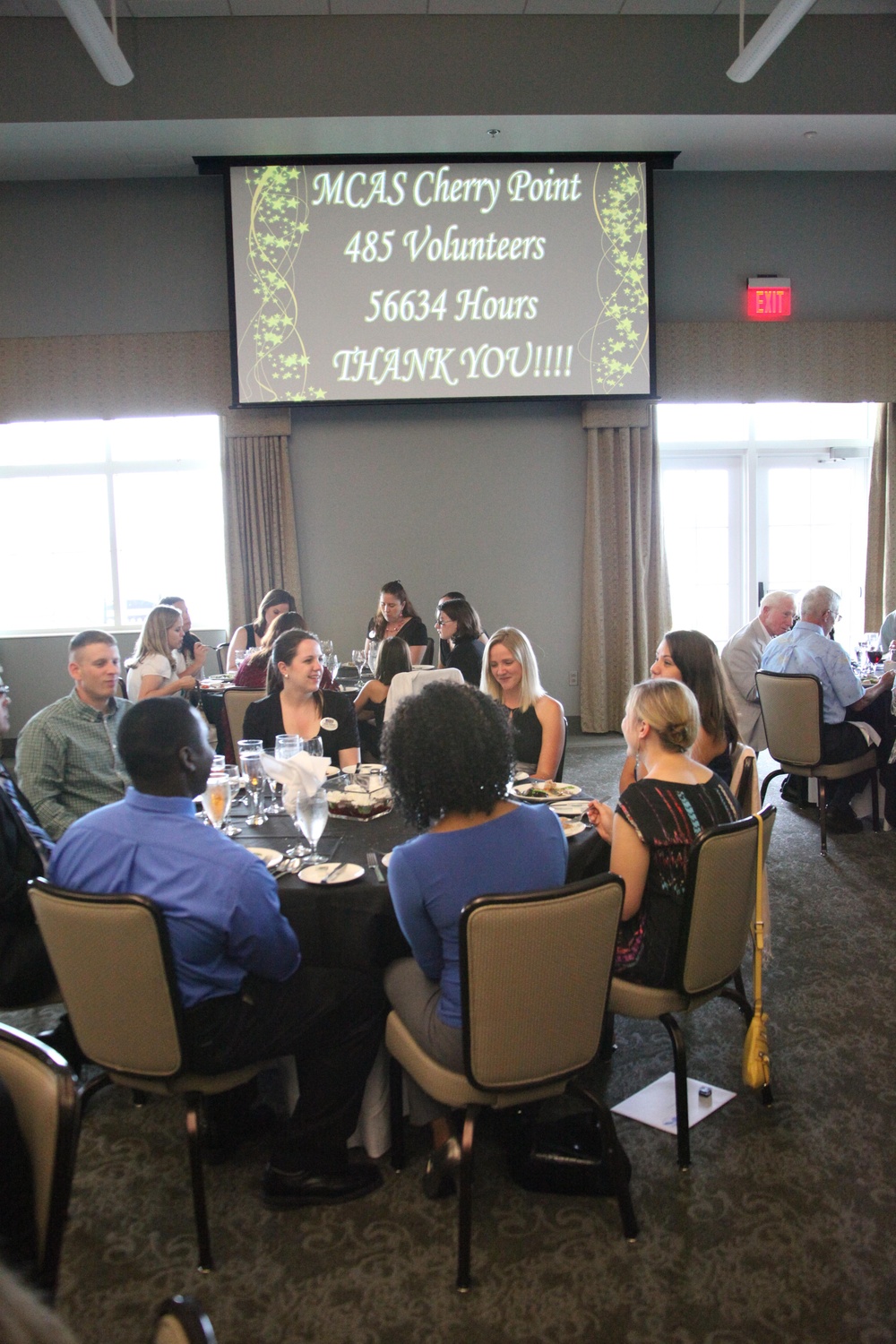 Cherry Point thanks community volunteers: Dinner guests represent more than 56,000 hours of service