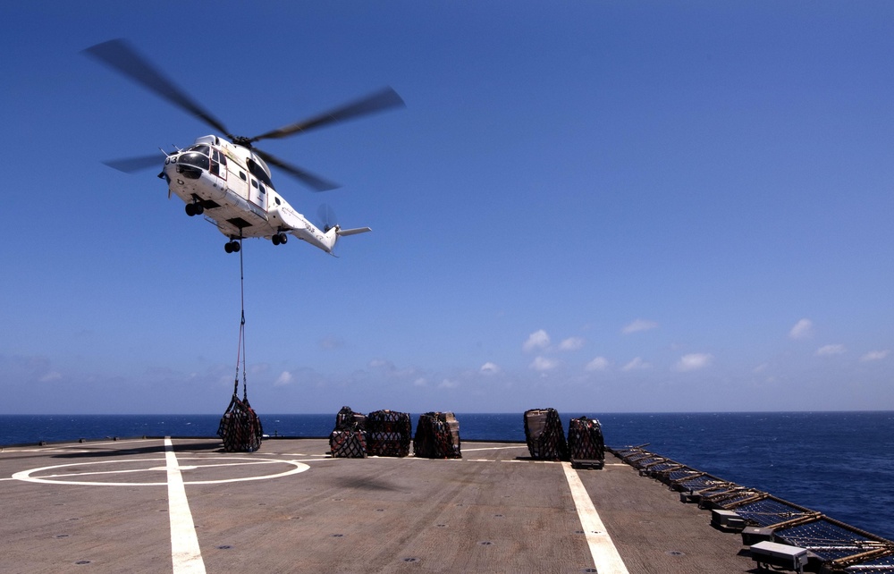 USS Whidbey Island action