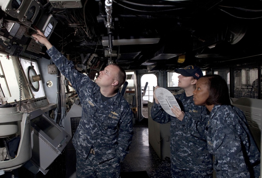 USS Whidbey Island action