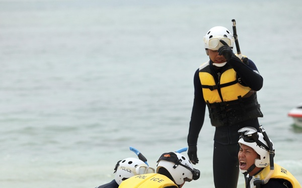 US, Japanese responders make history