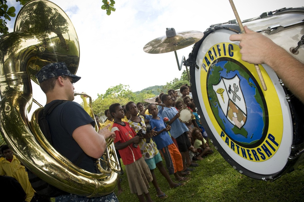 Pacific Partnership community relations project in Espiritu Santo