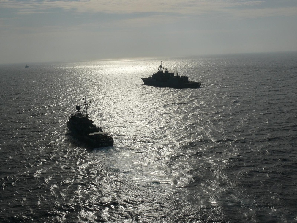 Operation INAS BAHR concludes as SNMCMG2 sails into the MED