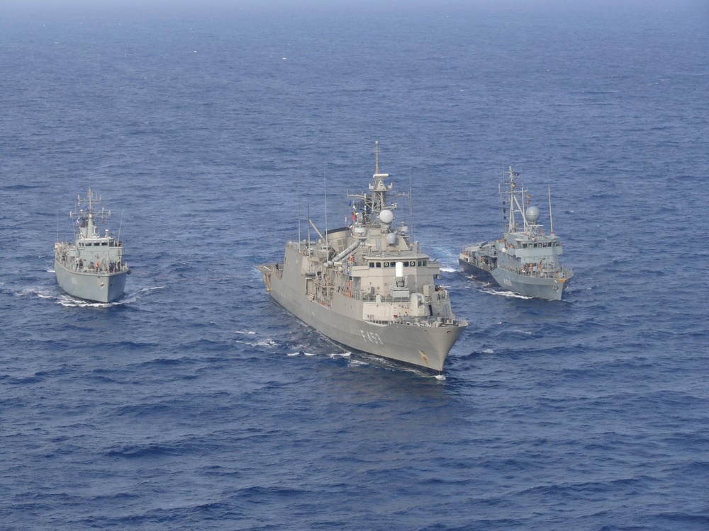 Operation INAS BAHR concludes as SNMCMG2 sails into the MED