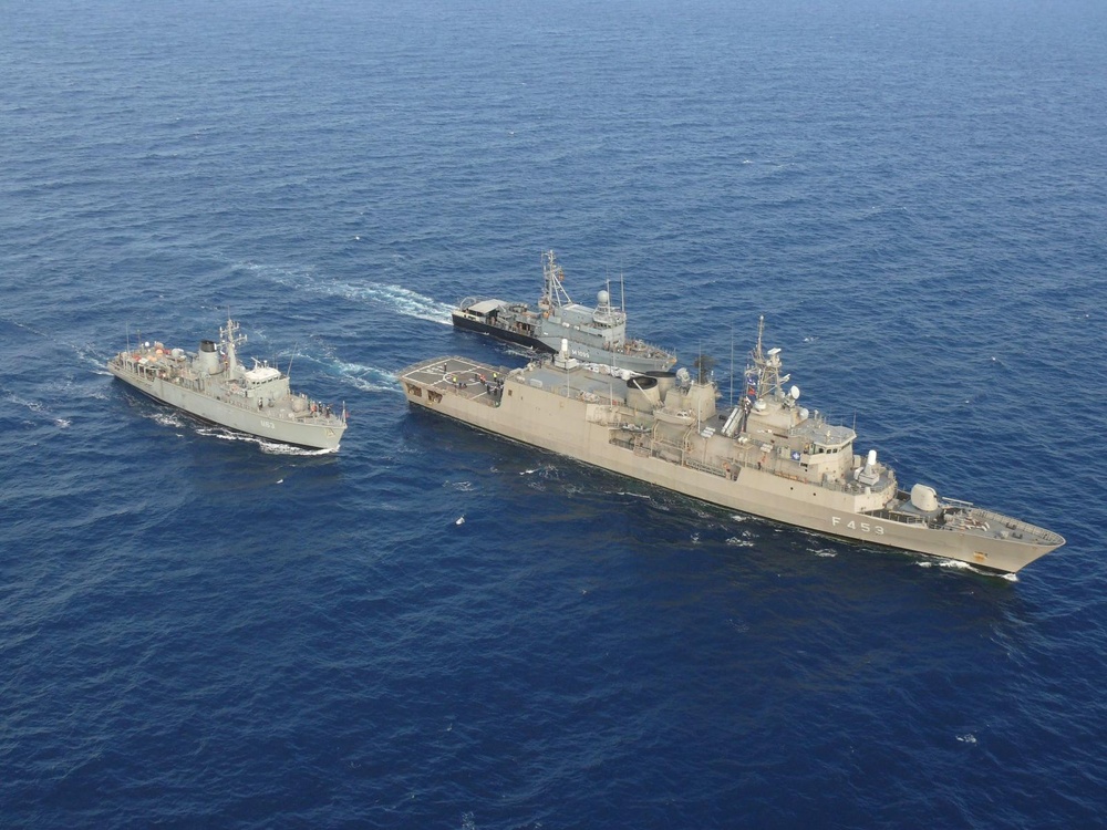 Operation INAS BAHR concludes as SNMCMG2 sails into the MED