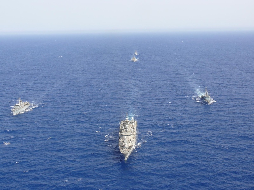 Operation INAS BAHR concludes as SNMCMG2 sails into the MED