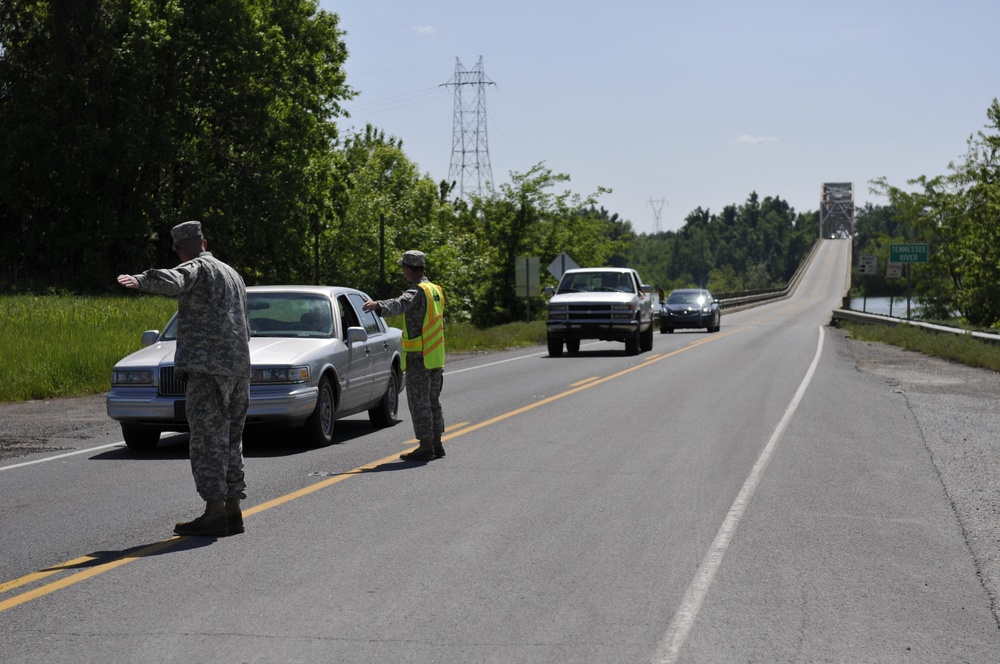 Kentucky National Guard helps in flood relief efforts in Western Kentucky