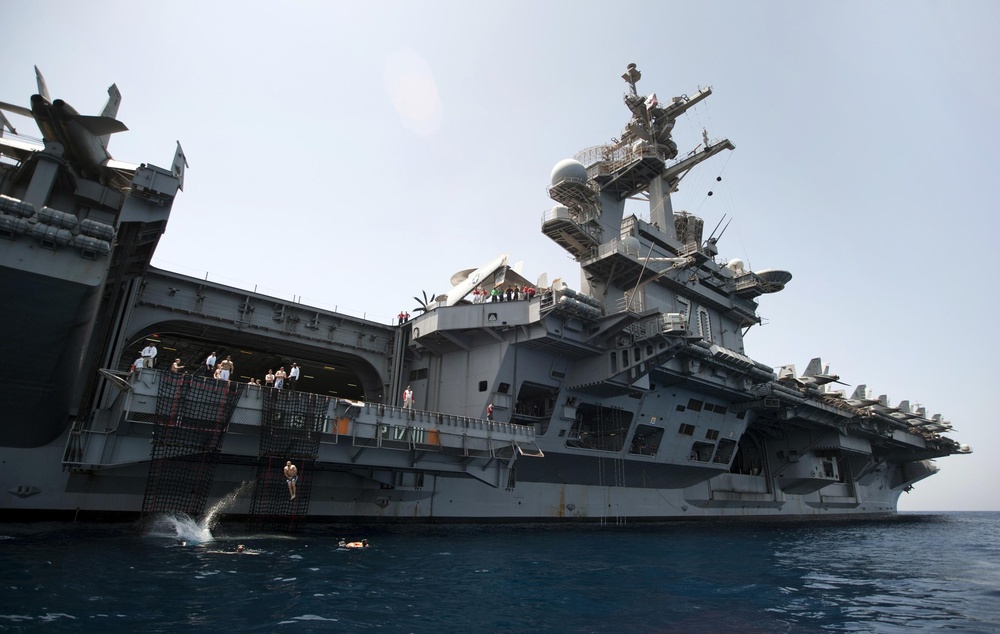 USS Carl Vinson Action