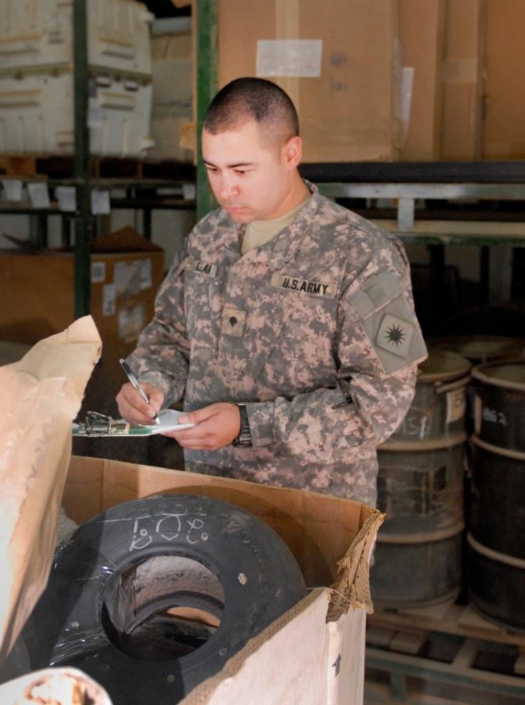 The 640th ASB finds helicopter parts, saves big money