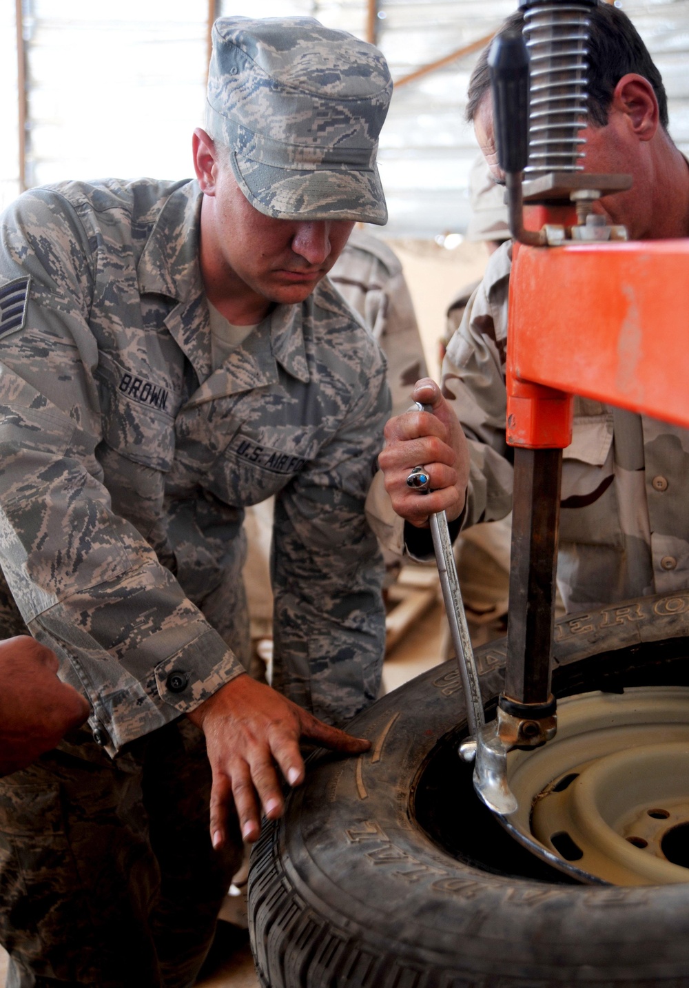 Air Force units combine efforts, teach Iraqi forces abilities for the future